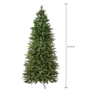 Albero di Natale Artificiale 260 cm 1378 Rami Abete Verde