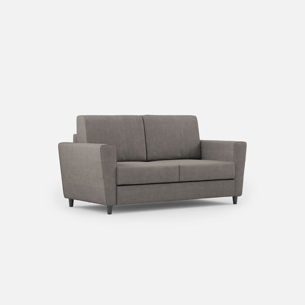 Divano 2 Posti 172x85x85 cm Yasel in Tessuto Grigio acquista
