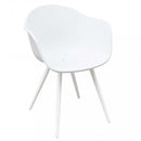 Sedia Sestriere 61x61x80 h cm in Plastica Bianco