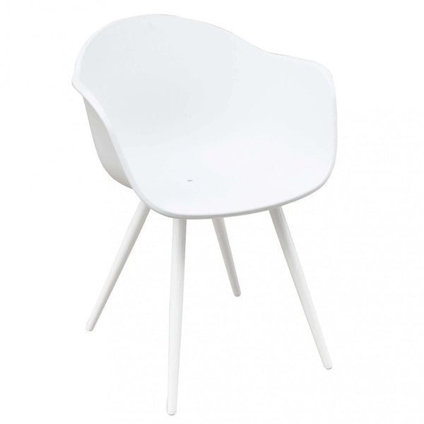 Sestriere Stuhl 61x61x80 h cm aus weißem Kunststoff prezzo