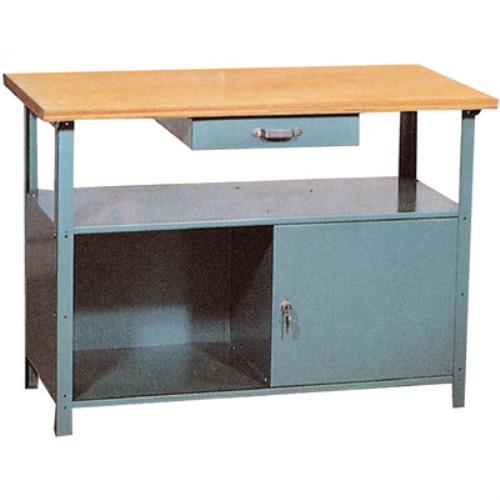 Werkbank mit Werkzeugschublade aus Holz 115X85X55 cm  sconto