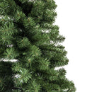 Albero di Natale Artificiale 1217 rami cm Ø84xh240 monte Vettore slim verde