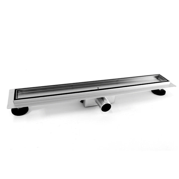 online Canalina di Scarico 80x7 cm Piastrellabile in acciaio inox a Pavimento Bonussi Seconda Scelta