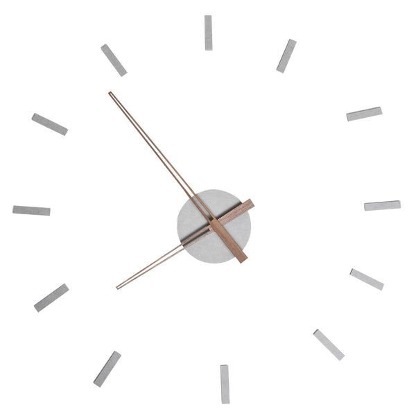 Graue moderne Wanduhr prezzo
