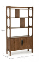 Libreria 2 Ante 100x35x180h cm Sherman 