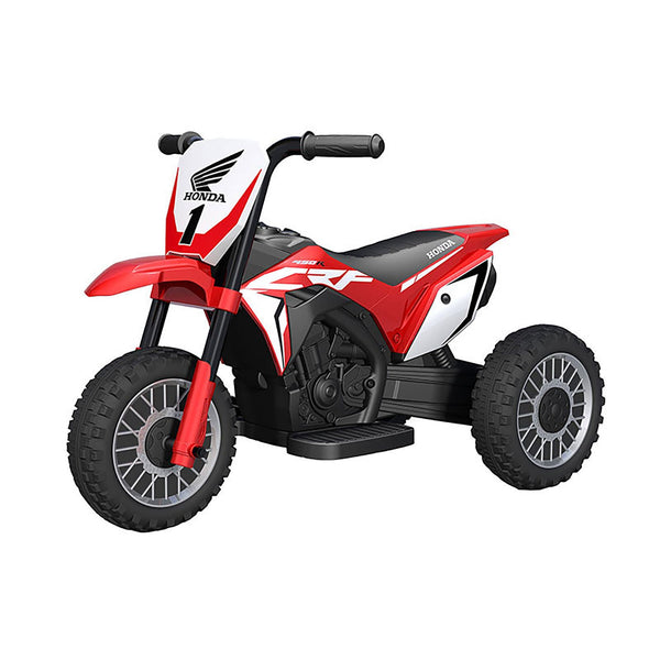 Moto Elettrica per Bambini 3 Ruote 6V con Licenza Honda CRF450RL Rosso sconto