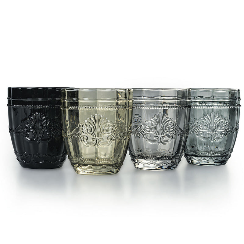 Set 4 Bicchieri Acqua Syrah Stones in Vetro VdE Tivoli 1996 Grigio