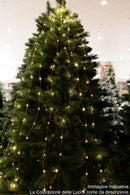 Mantello Luminoso di Natale Multicolor da Esterno-Interno Soriani Varie Misure