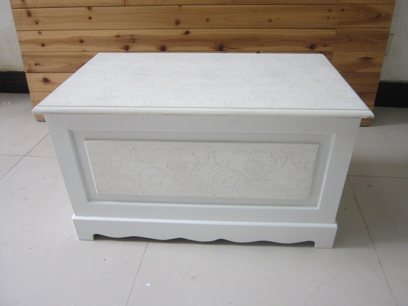 Cassapanca in MDF 70x40H40cm Lipsia