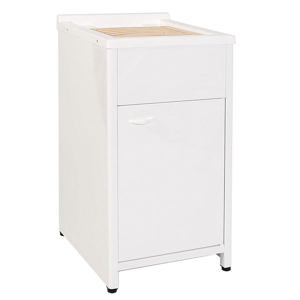 Mobile Lavatoio da Esterno in Polipropilene e Alluminio 45x50x83 cm Bianco online