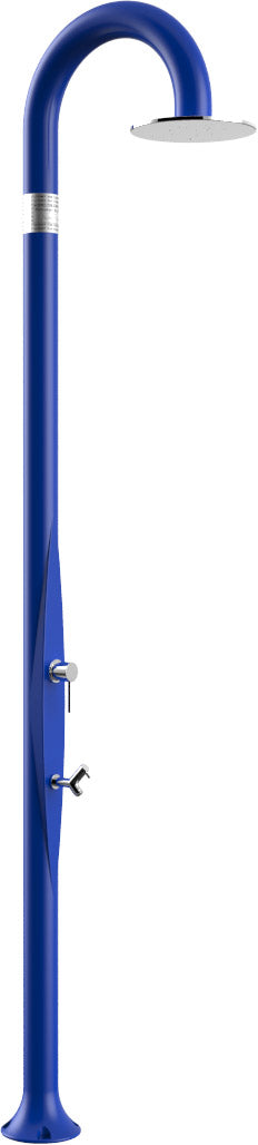 Doccia da Esterno Giardino Miscelatore e Lavapiedi Arkema Funny Yin Blu prezzo