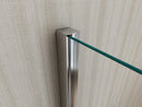 Box Doccia Angolare 1 Anta Battente in Cristallo Trasparente 6mm H190 Best Varie Misure