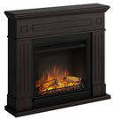 Camino Elettrico da Pavimento Effetto Fiamma 1500W Tagu Larsen Wengè