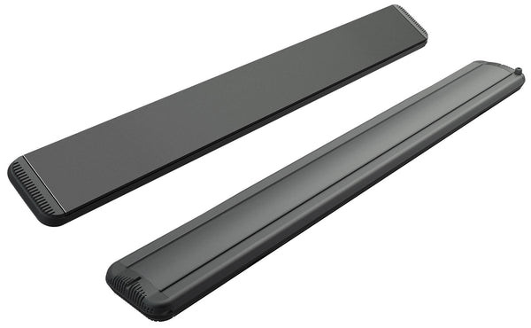Elektrischer Infrarot-Heizstrahler 155 x 20,1 x 5,8 cm Decke 2400 W in Aluminium Moel Hot-Top Black online