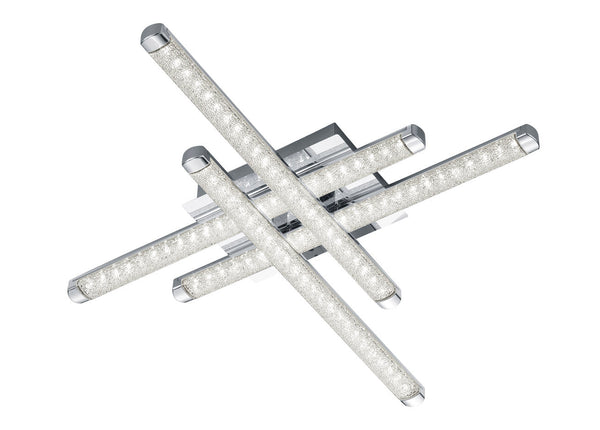 Plafoniera da Interno a LED in Metallo Cromo online