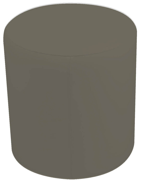 Osmanische Fußstütze aus Avalli Kunstleder Zylinder Tortora Verschiedene Größen prezzo