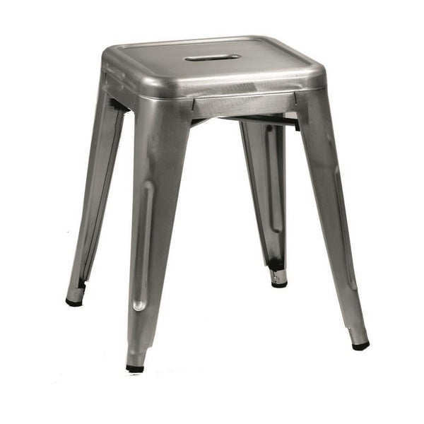 Sgabello Bristol 39x39xh45 cm in Ferro Galvanizzato sconto