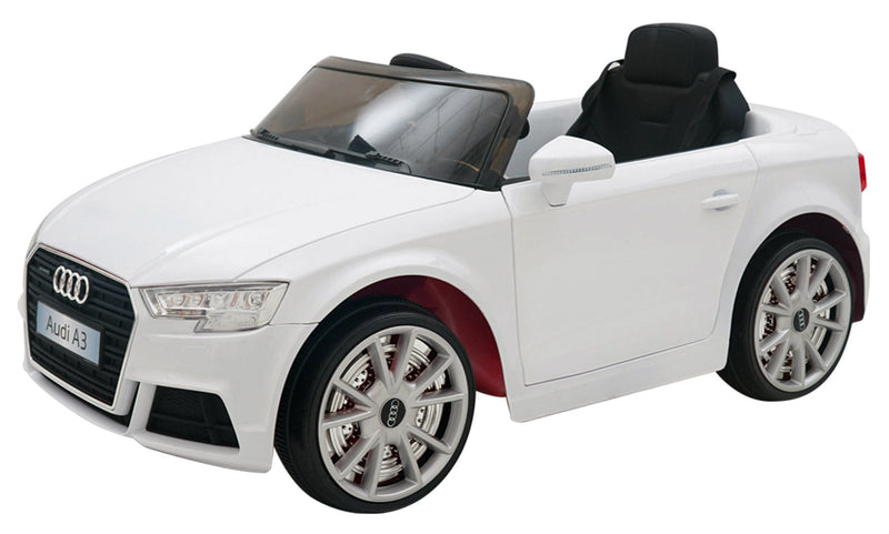 Macchina Elettrica per Bambini 12V con Licenza Audi A3 Bianca