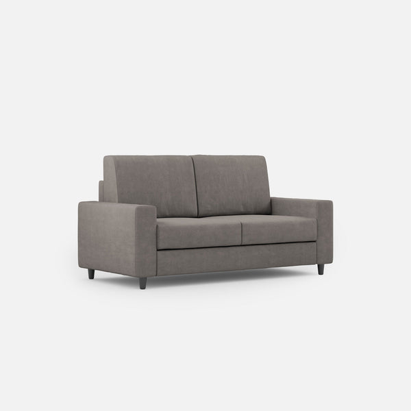 sconto Divano 2 Posti 148x85x85 cm Sakar in Tessuto Grigio