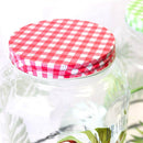 Dispenser Bibite con Rubinetto In Vetro 2 x 3Lt Erogatore Acqua Bevande Con Stand