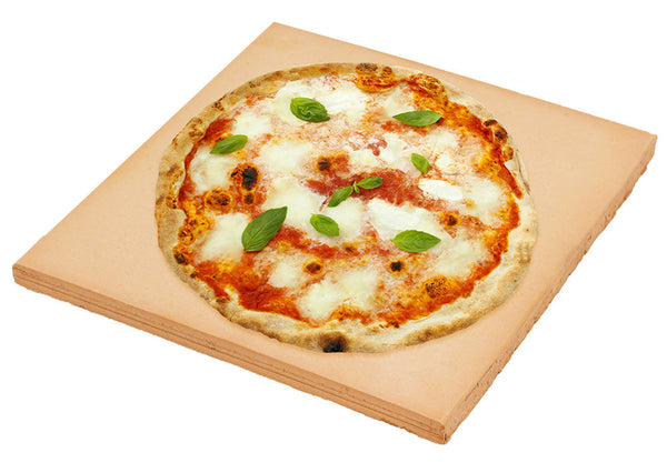 Ofenfeuerfester Stein 35x35 cm für Pizza und Süßigkeiten prezzo