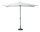 Ombrellone da Giardino 3x2 m Palo Ø48 mm Telo in Polietilene Ecrù