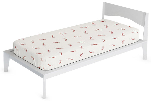 Matratzenbezug aus Polyester und Bordeaux-Crabyon-Faser, verschiedene Größen acquista