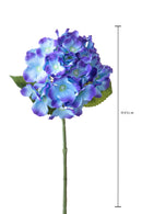 Set 12 Rami Artificiali Ortensia Sing 45 cm 