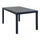 Houston Tisch 150x90x74 h cm in Anthrazit Geflecht