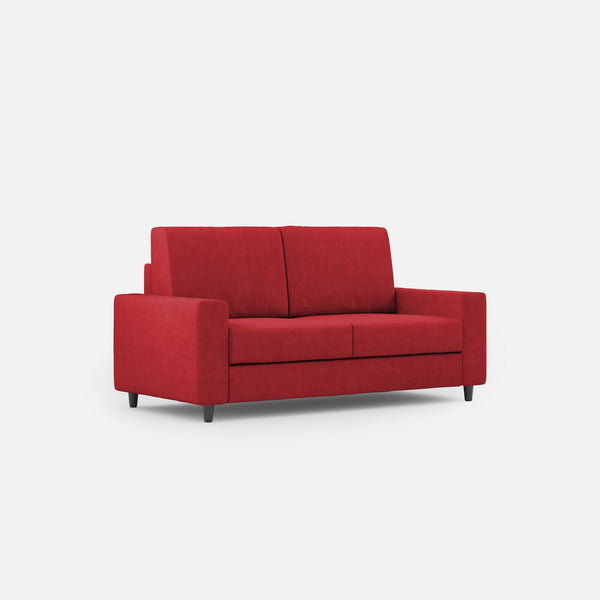 Divano 2 Posti 168x85x85 cm Sakar in Tessuto Rosso prezzo