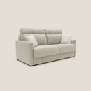 Divano Letto 3 Posti 196x102x97 cm in Tessuto Beige