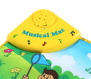 Tappeto musicale pr Bambini 75x50 cm gioco interattivo con melodie e suoni