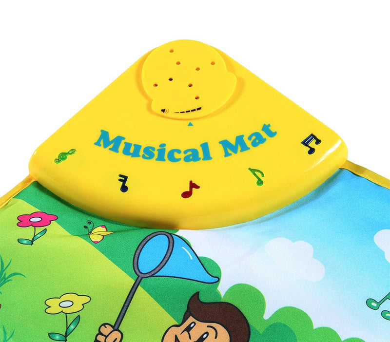 Tappeto musicale pr Bambini 75x50 cm gioco interattivo con melodie e suoni