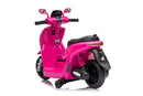 Scooter Elettrico per Bambini 78x39x53 cm Licenza Honda SH125 Small Rosa