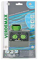 Centralina Analogica per Irrigazione Verdemax Programmabile 1h / 7g Durata 1-120 Minuti Attacco Rubinetto 3/4''-1''      