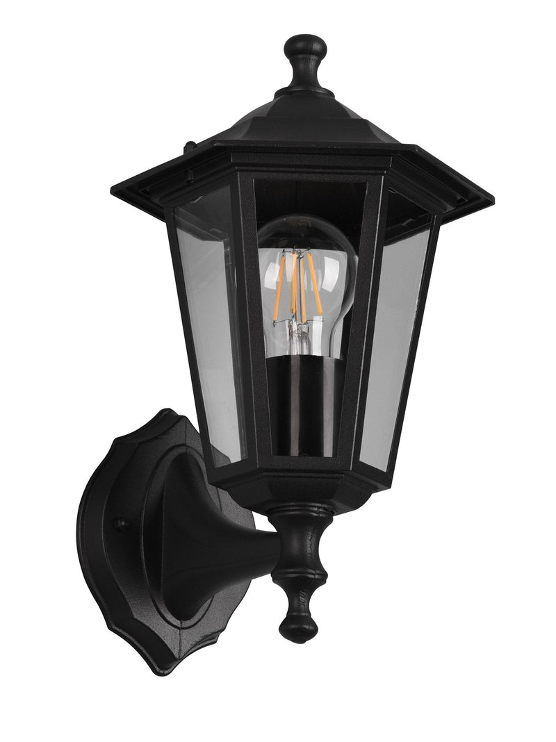 Applique da Esterno Attacco E27 in Alluminio Ruggine 