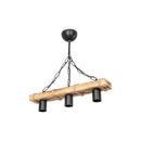 Lampada a sospensione Lagun  rustico industriale a 3 luci