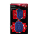 Kit Protezioni Bambino Gomitiere e Ginocchiere Plastica Rigida con Licenza Disney Cars 