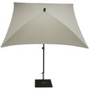 Ombrellone da Giardino 200x200 cm Palo Ø27 mm in Acciaio Maffei Kronos Ecru