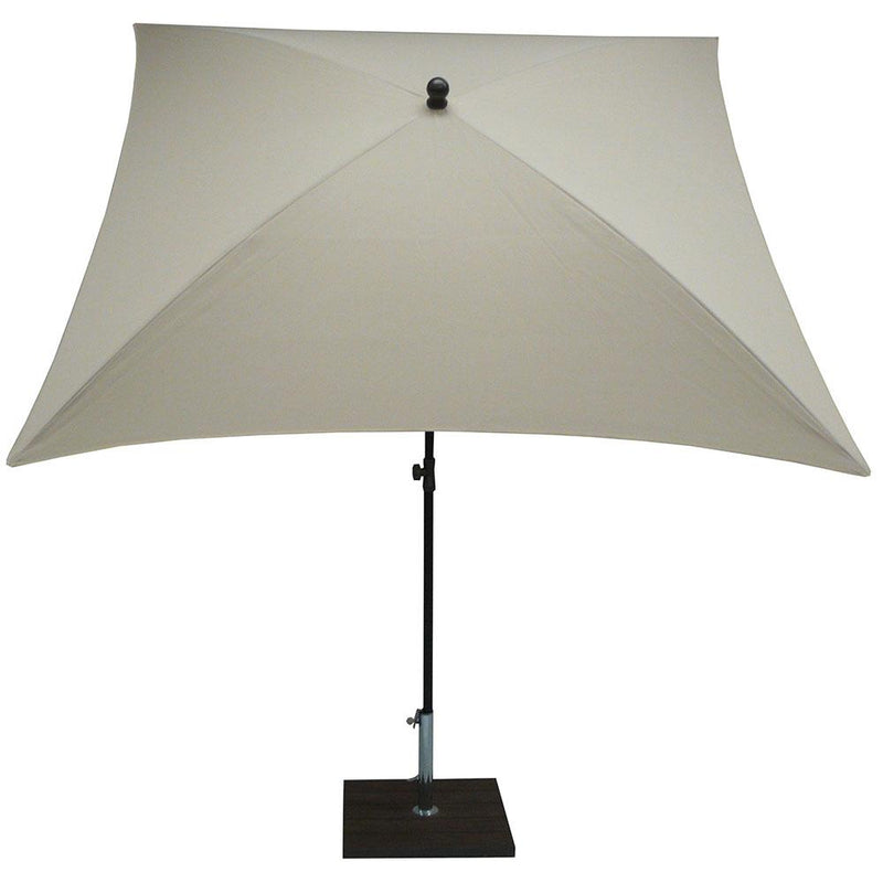 Ombrellone da Giardino 200x200 cm Palo Ø27 mm in Acciaio Maffei Kronos Ecru