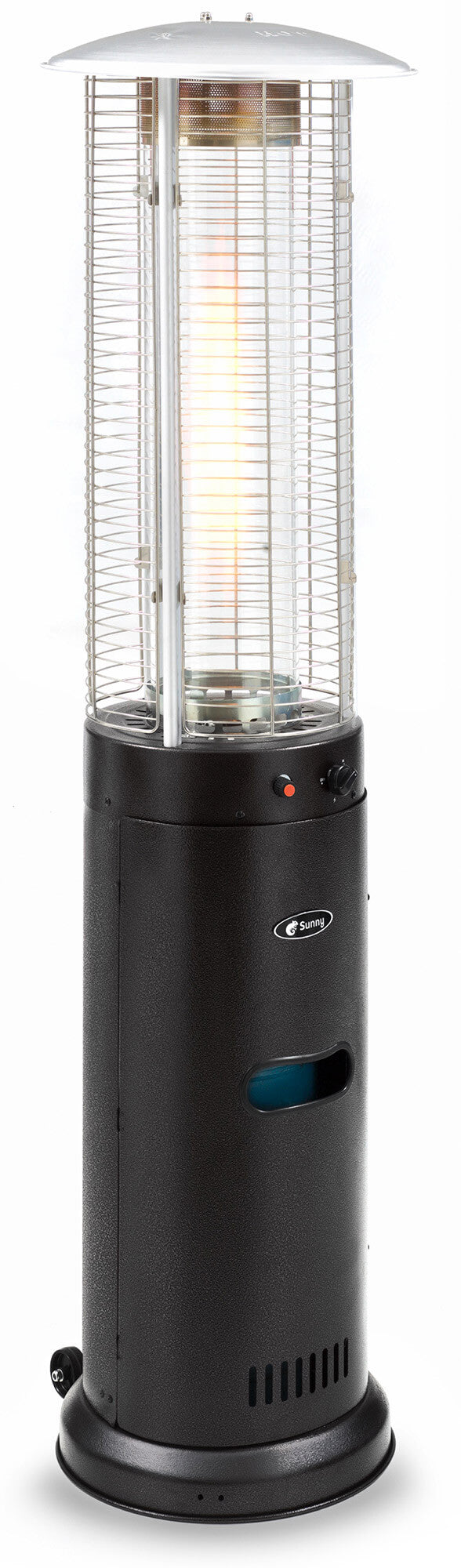 Stufa a Cilindro Gas Gppl da Esterno 13,5kW S70-01 Nero Opaco