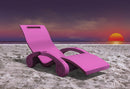 Lettino Chaise Longue Galleggiante da Esterno Giardino Arkema Serendipity Arancio