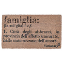 Zerbino "famiglia" 70x1,5x40 cm in Cocco e PVC VdE Tivoli 1996 