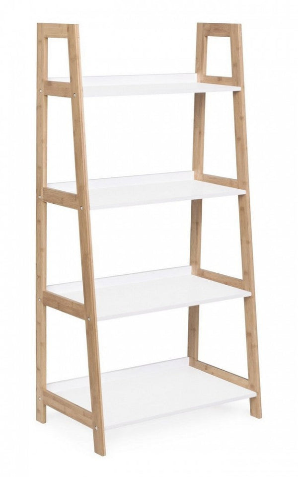 sconto Brooklyn Bücherregal 4 Regale aus Holz