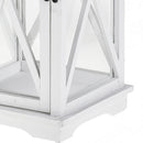 Set 2 Lanterna in Legno H 80 cm