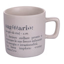 Tazzina Caffè Zodiaco "sagittario" Ø6x6,5 cm in Bone China VdE Tivoli 1996 Beige
