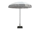 Ombrellone da Giardino Ø2,4 m Palo Ø33 mm in Acciaio Maffei Novara Grigio