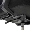 Sedia Poltrona Direzionale da Ufficio in Tessuto Nera