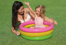 Piscina Gonfiabile per Bambini 3 Anelli Ø61x22 cm Intex Baby Sunset 57107