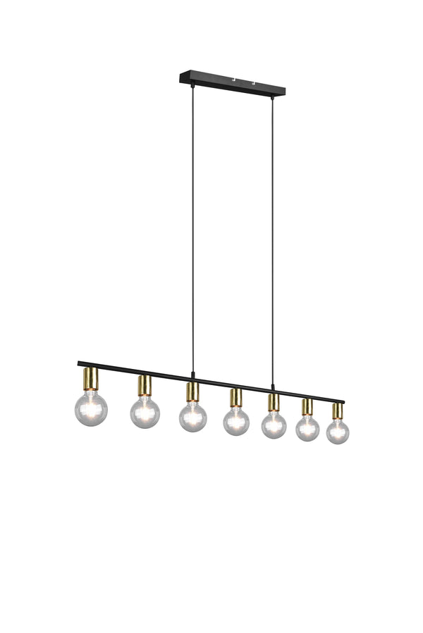 prezzo Innenpendelleuchte aus satiniertem Messingmetall